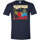 T-Shirts Navy / X-Small INFINITE SLAPS Men's Semi-Fitted Softstyle