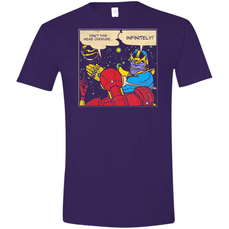 T-Shirts Purple / S INFINITE SLAPS Men's Semi-Fitted Softstyle