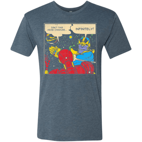 T-Shirts Indigo / S INFINITE SLAPS Men's Triblend T-Shirt