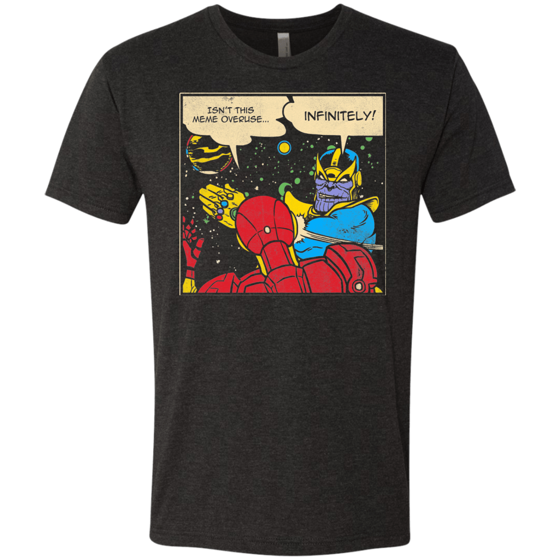 T-Shirts Vintage Black / S INFINITE SLAPS Men's Triblend T-Shirt