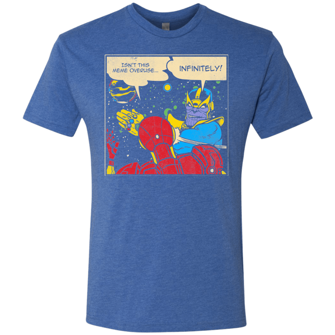 T-Shirts Vintage Royal / S INFINITE SLAPS Men's Triblend T-Shirt