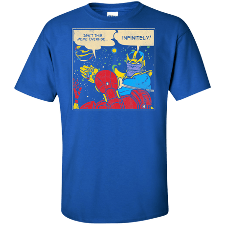 T-Shirts Royal / XLT INFINITE SLAPS Tall T-Shirt