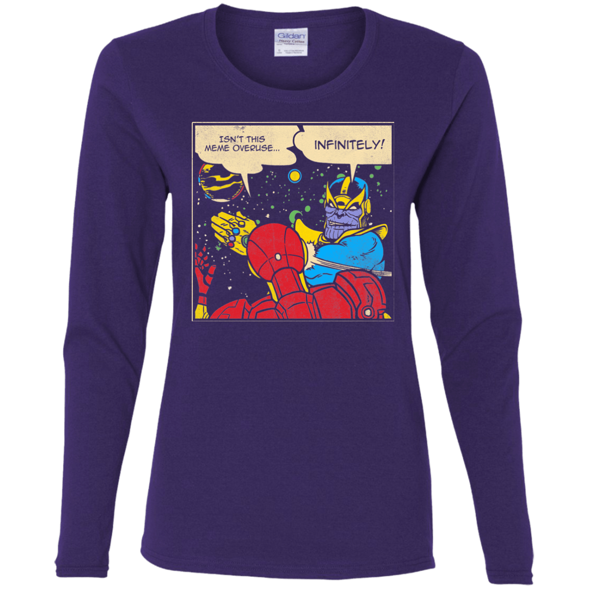 T-Shirts Purple / S INFINITE SLAPS Women's Long Sleeve T-Shirt