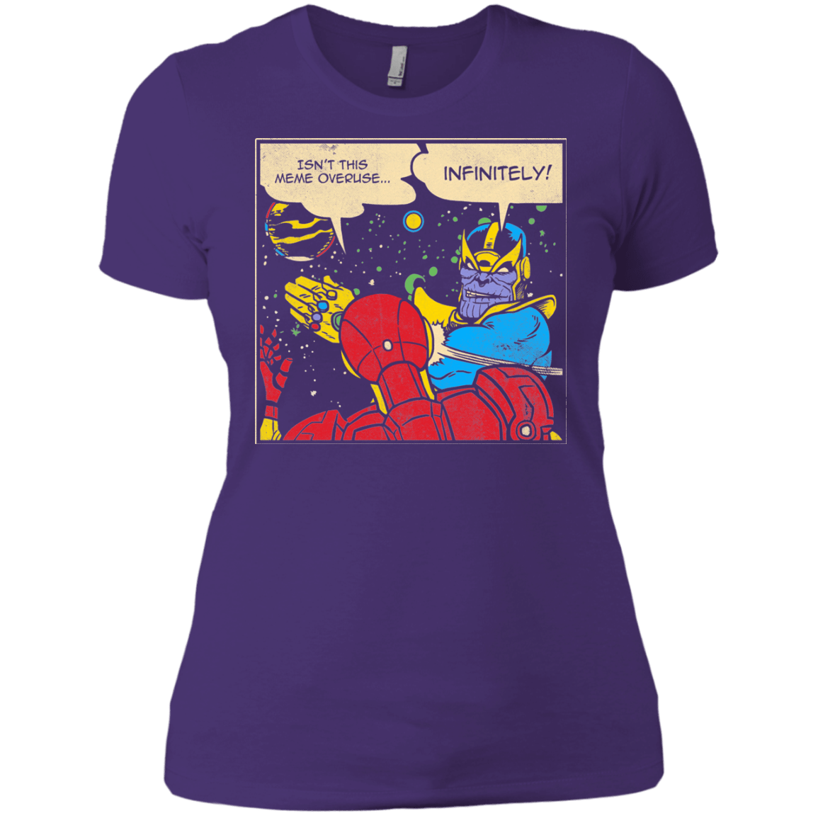 T-Shirts Purple Rush/ / X-Small INFINITE SLAPS Women's Premium T-Shirt