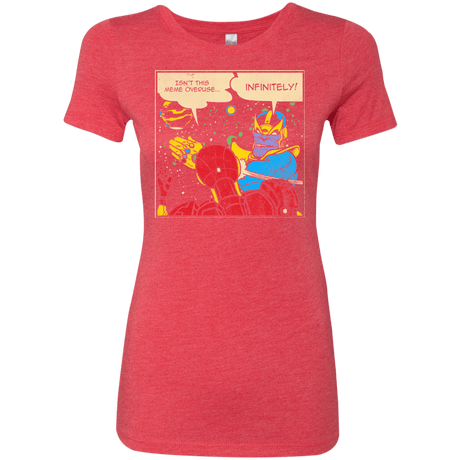 T-Shirts Vintage Red / S INFINITE SLAPS Women's Triblend T-Shirt