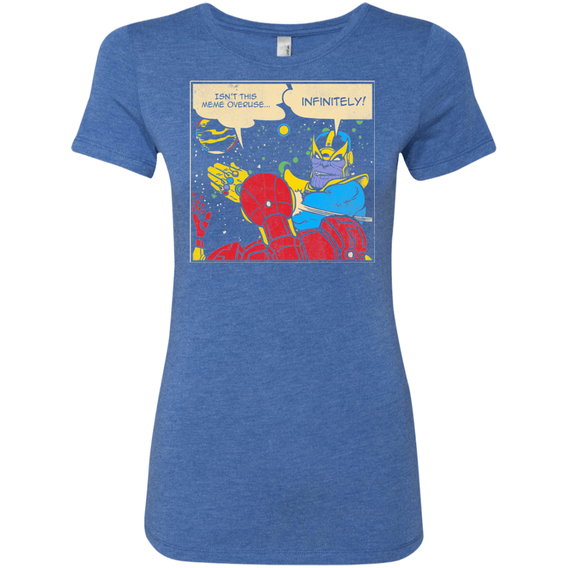 T-Shirts Vintage Royal / S INFINITE SLAPS Women's Triblend T-Shirt