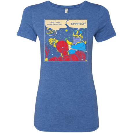 T-Shirts Vintage Royal / S INFINITE SLAPS Women's Triblend T-Shirt