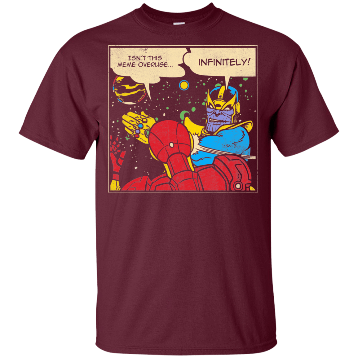 T-Shirts Maroon / YXS INFINITE SLAPS Youth T-Shirt