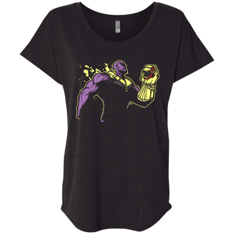 T-Shirts Vintage Black / X-Small Infinite Supremacy Triblend Dolman Sleeve