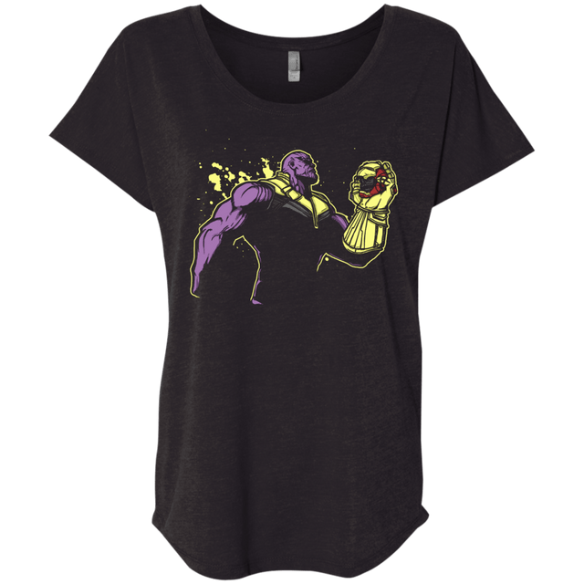 T-Shirts Vintage Black / X-Small Infinite Supremacy Triblend Dolman Sleeve