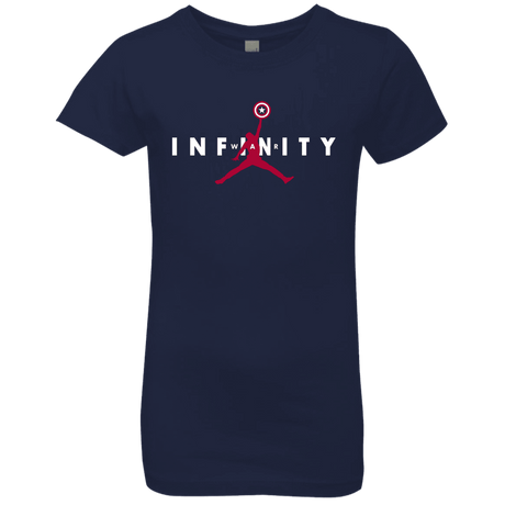 T-Shirts Midnight Navy / YXS Infinity Air Girls Premium T-Shirt
