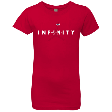 T-Shirts Red / YXS Infinity Air Girls Premium T-Shirt