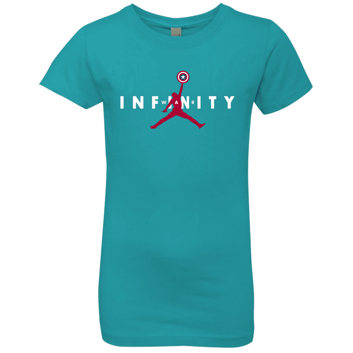 T-Shirts Tahiti Blue / YXS Infinity Air Girls Premium T-Shirt