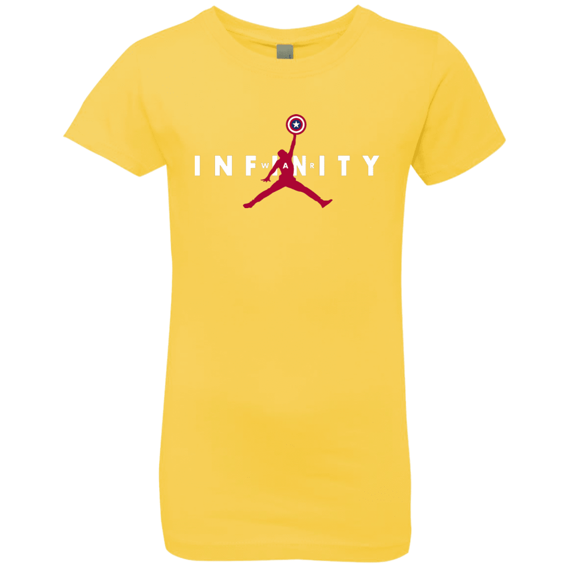 T-Shirts Vibrant Yellow / YXS Infinity Air Girls Premium T-Shirt