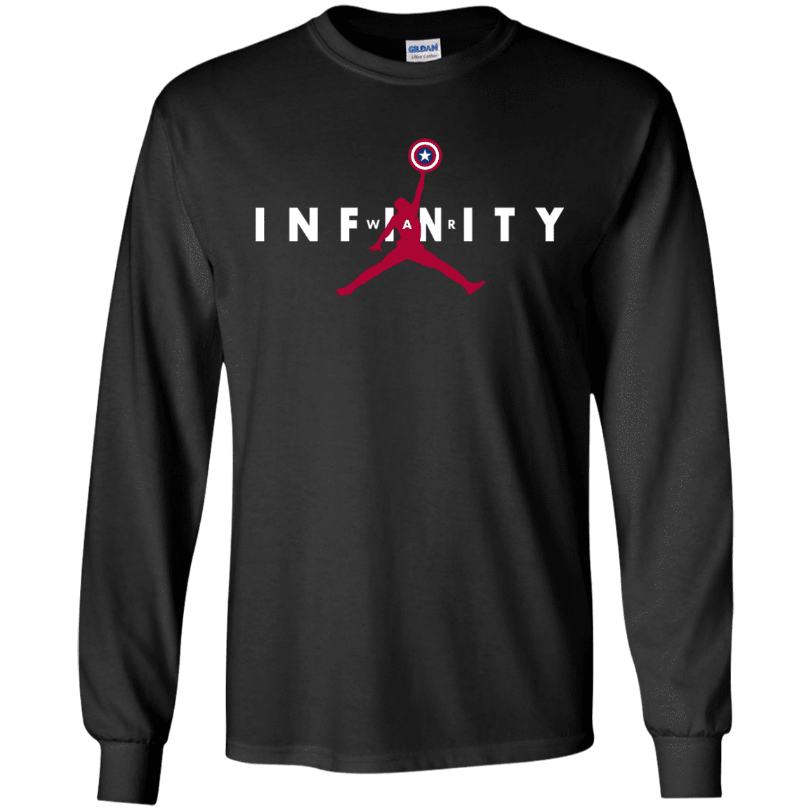 T-Shirts Black / S Infinity Air Men's Long Sleeve T-Shirt