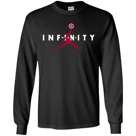 T-Shirts Black / S Infinity Air Men's Long Sleeve T-Shirt