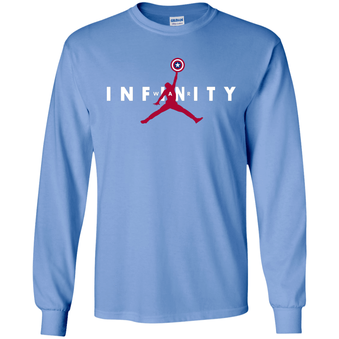 T-Shirts Carolina Blue / S Infinity Air Men's Long Sleeve T-Shirt