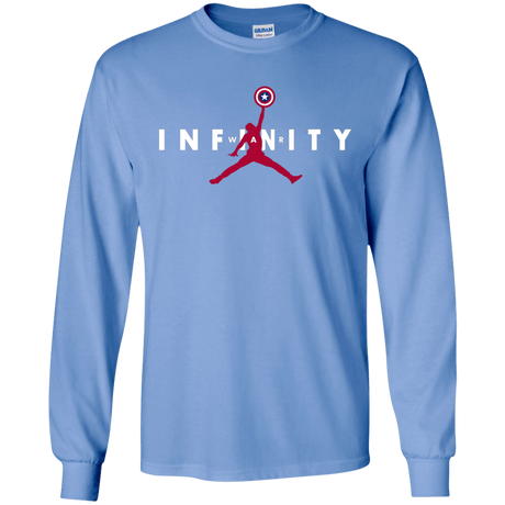 T-Shirts Carolina Blue / S Infinity Air Men's Long Sleeve T-Shirt