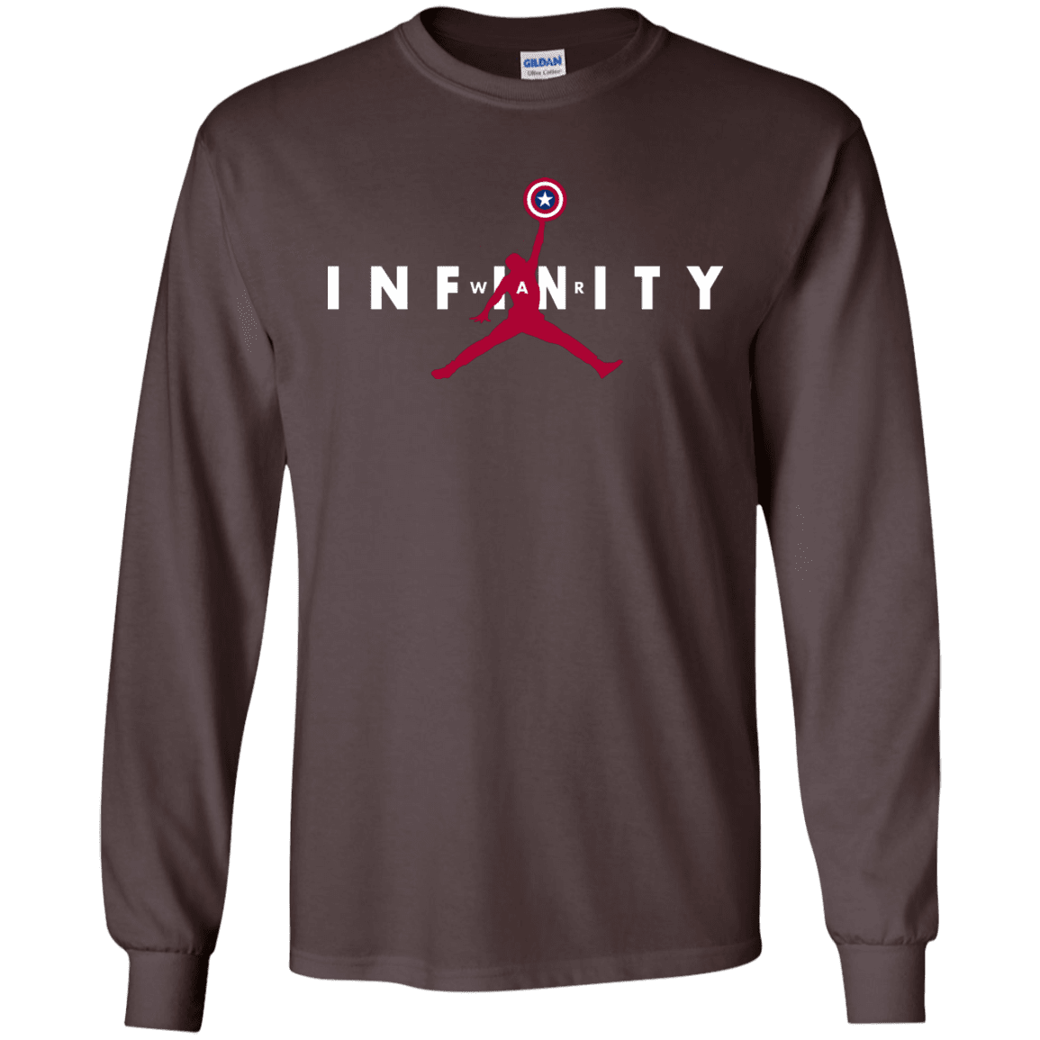 T-Shirts Dark Chocolate / S Infinity Air Men's Long Sleeve T-Shirt