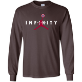 T-Shirts Dark Chocolate / S Infinity Air Men's Long Sleeve T-Shirt