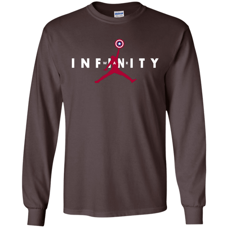 T-Shirts Dark Chocolate / S Infinity Air Men's Long Sleeve T-Shirt