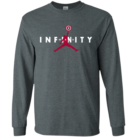 T-Shirts Dark Heather / S Infinity Air Men's Long Sleeve T-Shirt