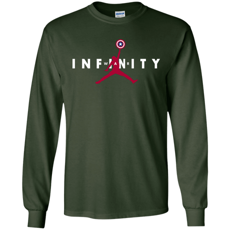 T-Shirts Forest Green / S Infinity Air Men's Long Sleeve T-Shirt