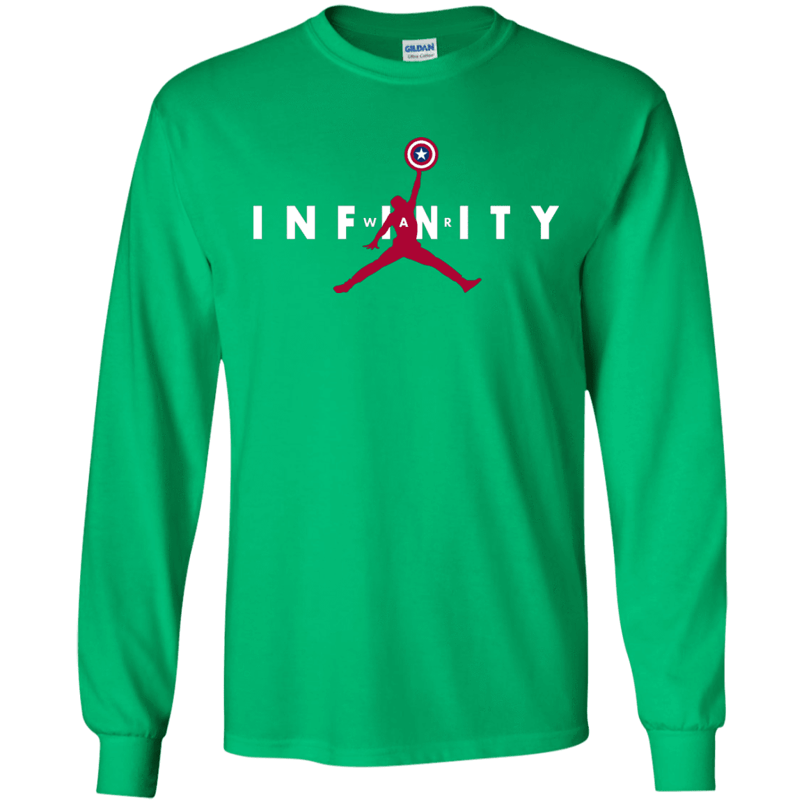 T-Shirts Irish Green / S Infinity Air Men's Long Sleeve T-Shirt