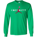 T-Shirts Irish Green / S Infinity Air Men's Long Sleeve T-Shirt