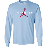 T-Shirts Light Blue / S Infinity Air Men's Long Sleeve T-Shirt