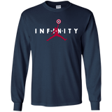 T-Shirts Navy / S Infinity Air Men's Long Sleeve T-Shirt