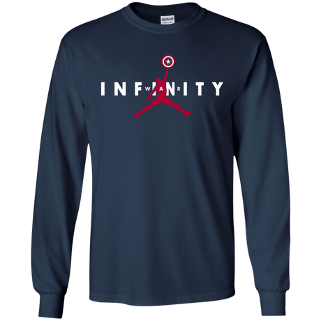 T-Shirts Navy / S Infinity Air Men's Long Sleeve T-Shirt