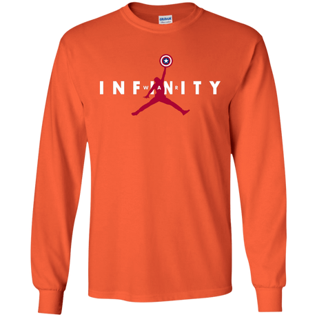 T-Shirts Orange / S Infinity Air Men's Long Sleeve T-Shirt