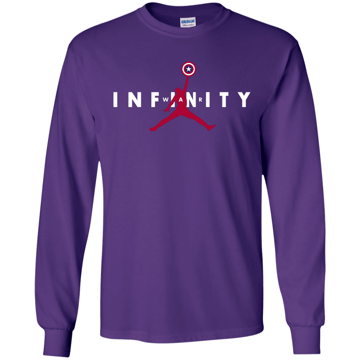 T-Shirts Purple / S Infinity Air Men's Long Sleeve T-Shirt