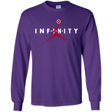 T-Shirts Purple / S Infinity Air Men's Long Sleeve T-Shirt