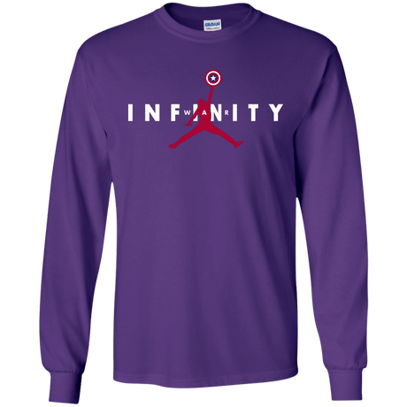 T-Shirts Purple / S Infinity Air Men's Long Sleeve T-Shirt