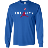 T-Shirts Royal / S Infinity Air Men's Long Sleeve T-Shirt