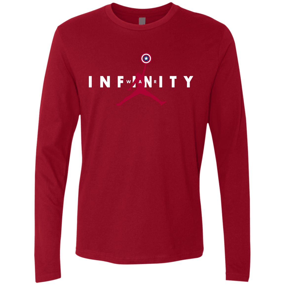 T-Shirts Cardinal / S Infinity Air Men's Premium Long Sleeve