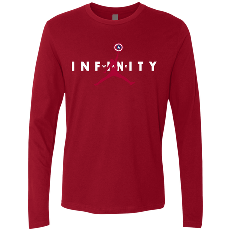 T-Shirts Cardinal / S Infinity Air Men's Premium Long Sleeve