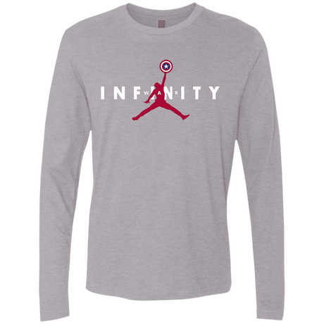T-Shirts Heather Grey / S Infinity Air Men's Premium Long Sleeve