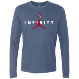 T-Shirts Indigo / S Infinity Air Men's Premium Long Sleeve