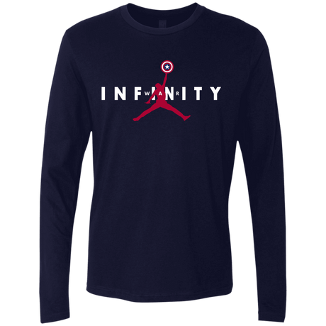 T-Shirts Midnight Navy / S Infinity Air Men's Premium Long Sleeve