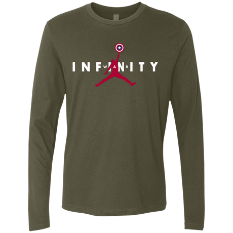 T-Shirts Military Green / S Infinity Air Men's Premium Long Sleeve