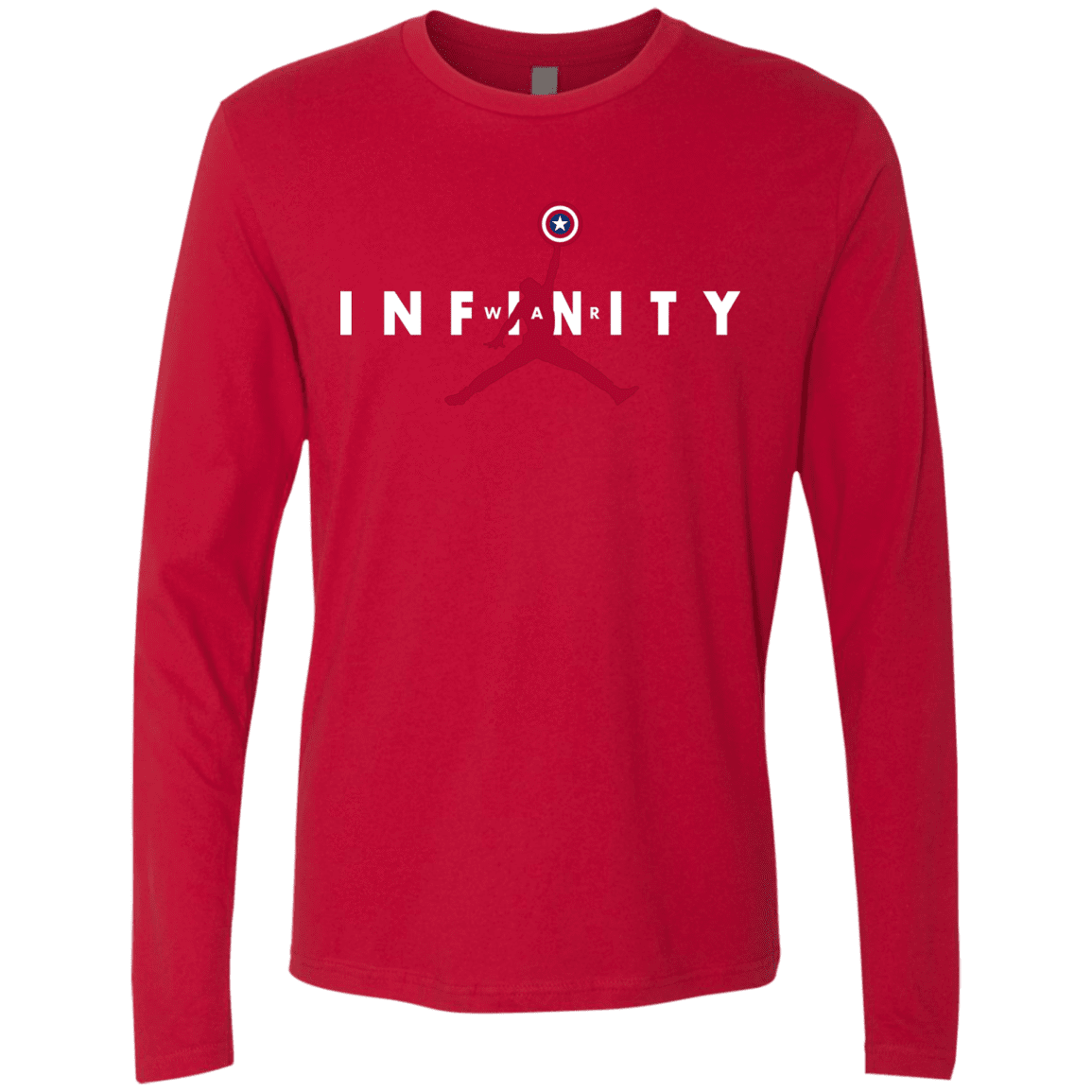T-Shirts Red / S Infinity Air Men's Premium Long Sleeve