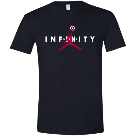 T-Shirts Black / X-Small Infinity Air Men's Semi-Fitted Softstyle