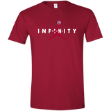 T-Shirts Cardinal Red / S Infinity Air Men's Semi-Fitted Softstyle