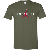 T-Shirts Military Green / S Infinity Air Men's Semi-Fitted Softstyle