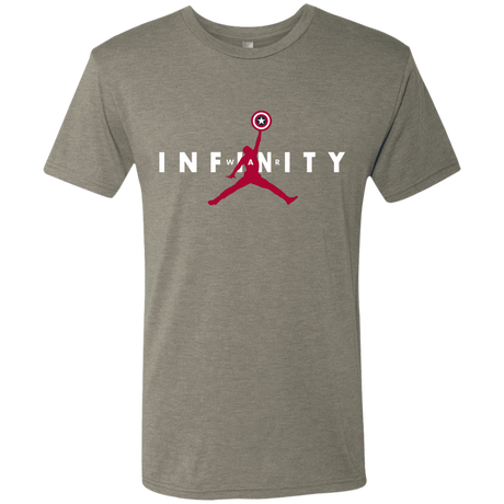 T-Shirts Venetian Grey / S Infinity Air Men's Triblend T-Shirt