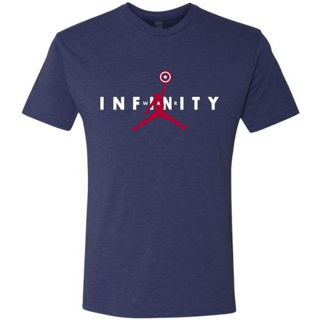 T-Shirts Vintage Navy / S Infinity Air Men's Triblend T-Shirt