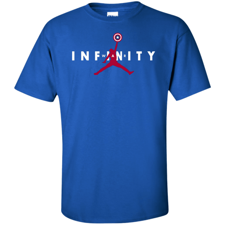 T-Shirts Royal / XLT Infinity Air Tall T-Shirt